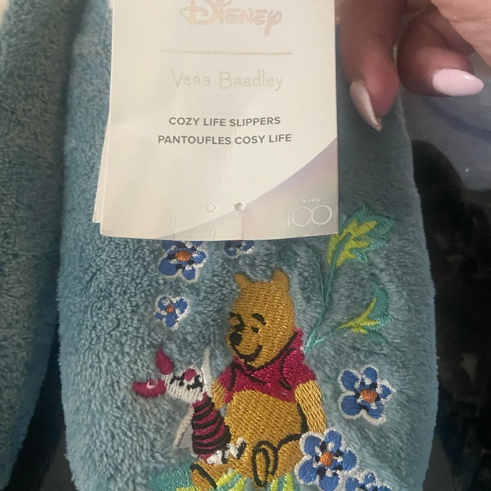 Vera Bradley Disney Winnie the Pooh Slippers - Picture 2 of 3